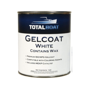 Totalboat gelcoat neutral contains wax